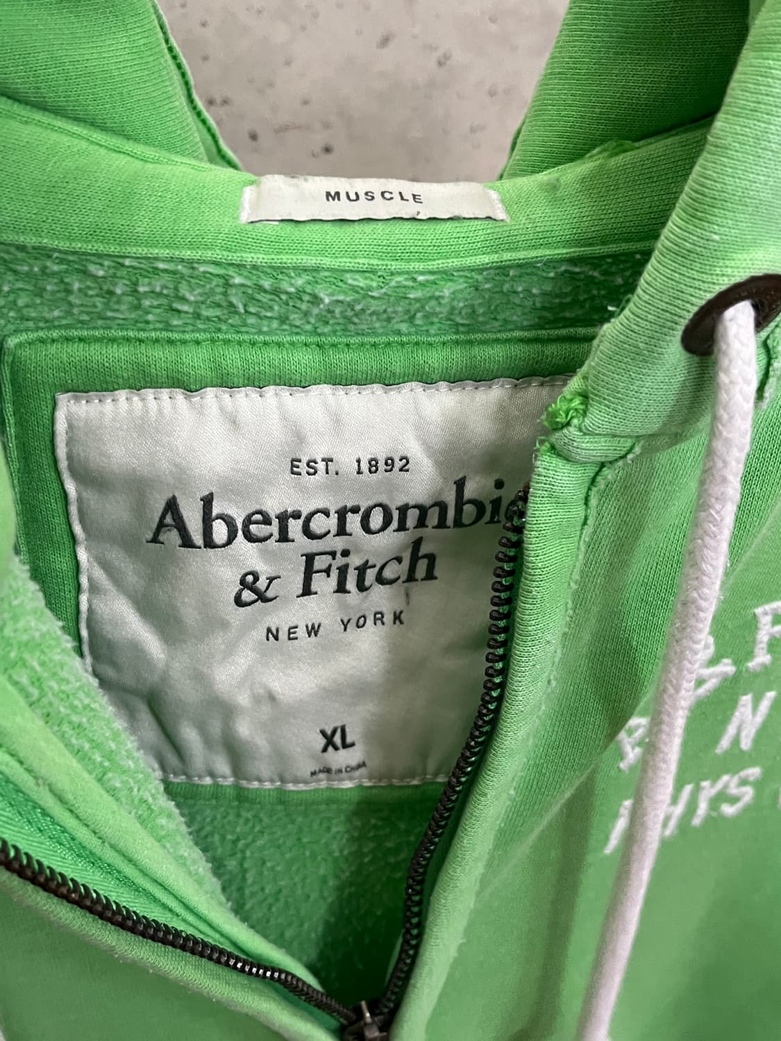 ABERCROMBIE LOGO HOOD ZIP UP 상품이미지4