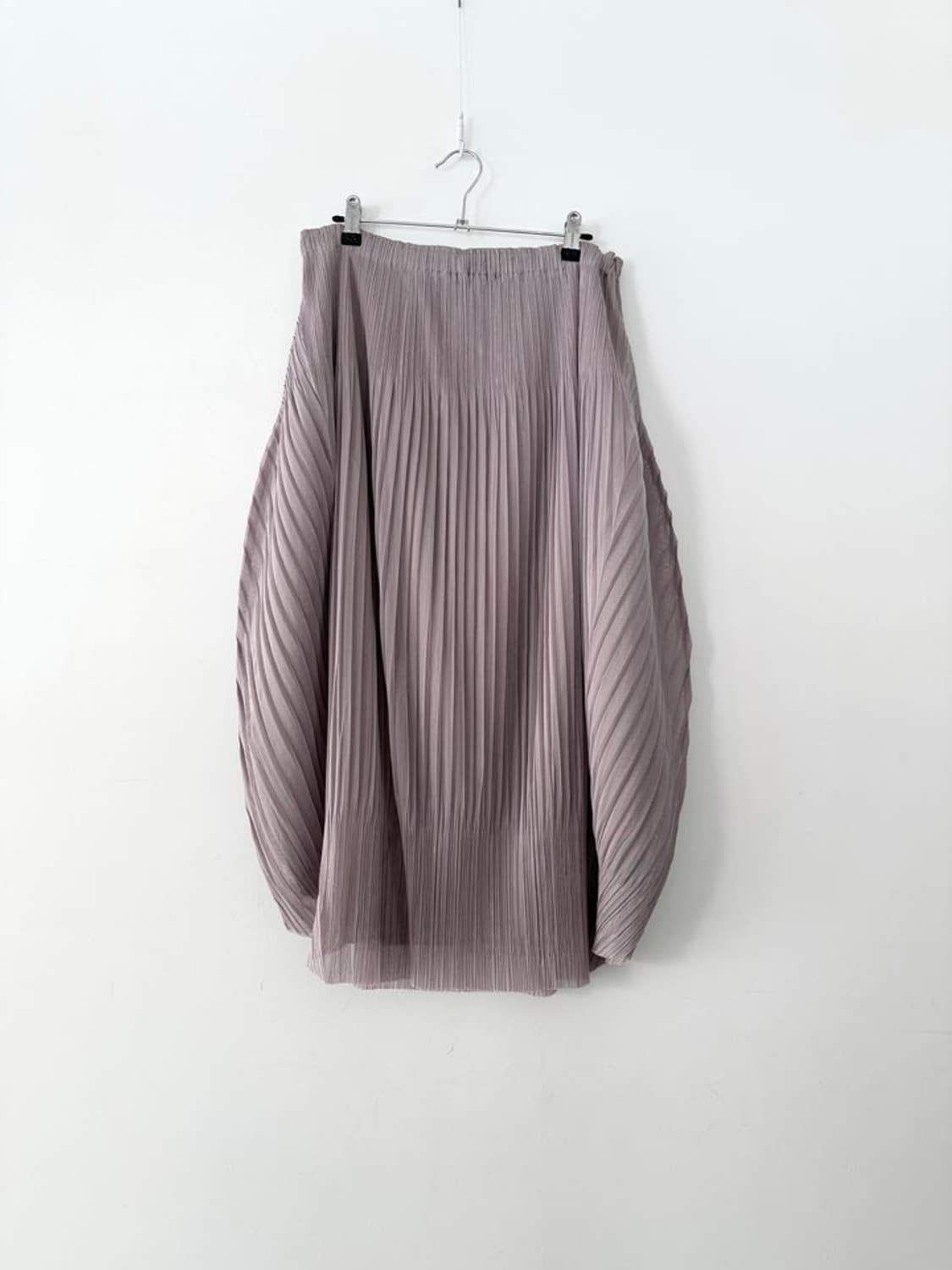 Pleats balloon skirt / light violet 상품이미지1
