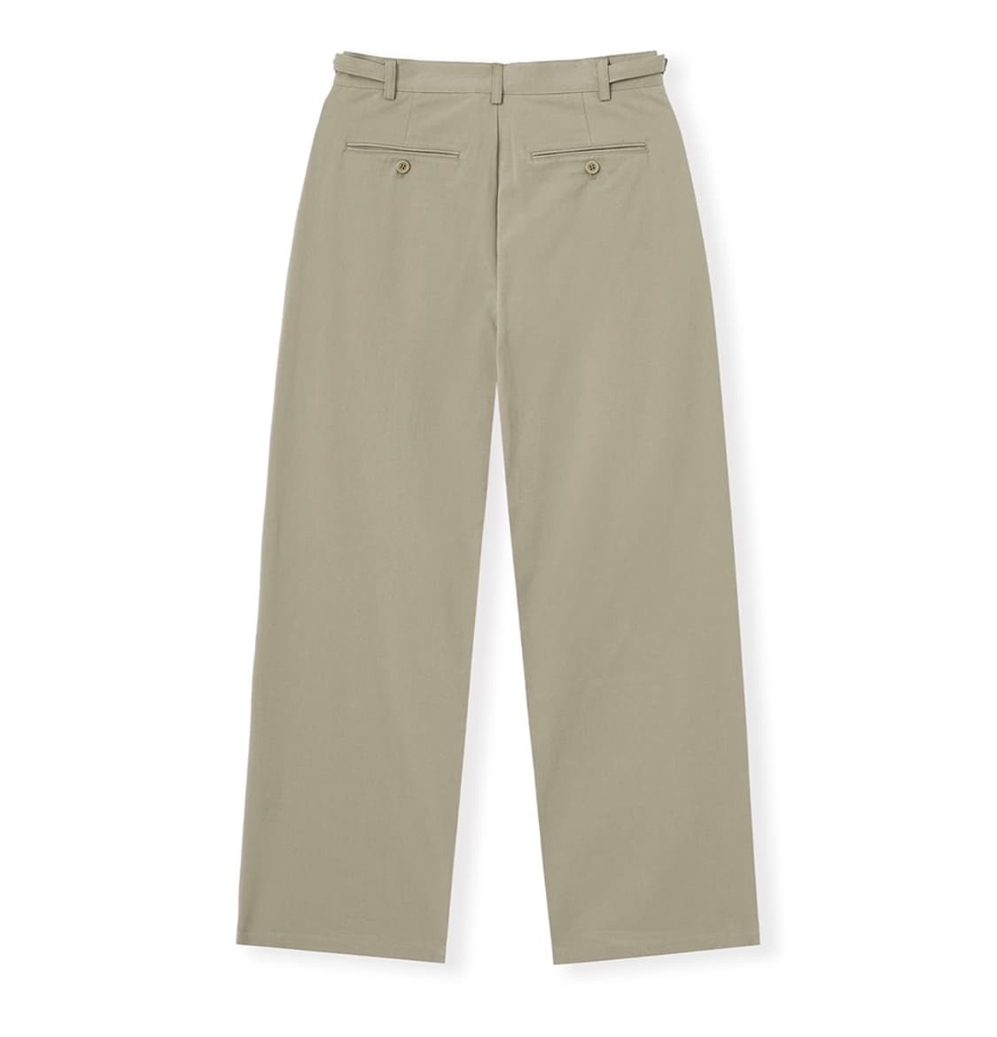 노운 와이드 치노 팬츠(카키베이지/0사이즈) 커브드팬츠 인템포무드 쿠어 상품이미지8