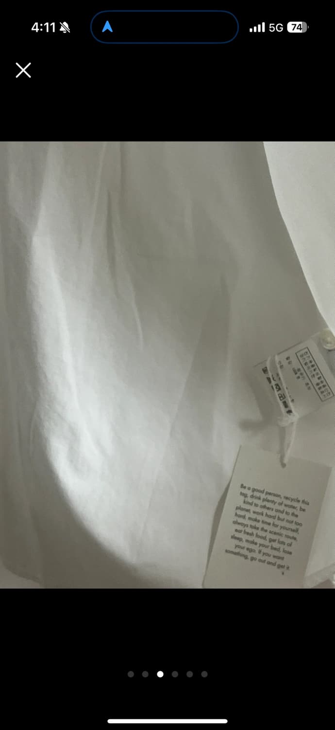 스포티앤리치 티셔츠 L 12만 made in usa 상품이미지3