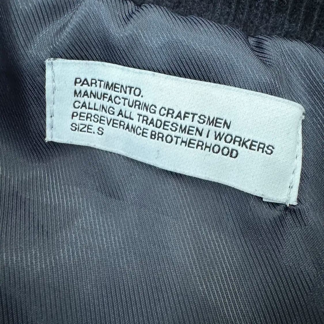 S 파르티멘토 진네이비 코듀로이 바시티 자켓 상품이미지4