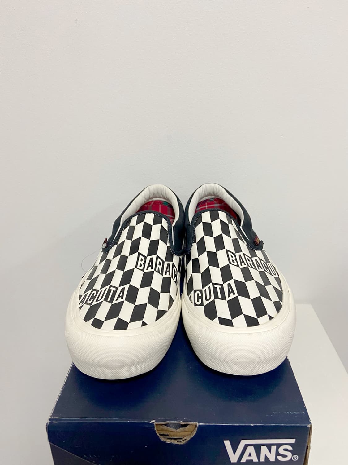 [280] 반스볼트 X 바라쿠타 체커보드 슬립온 상품이미지2