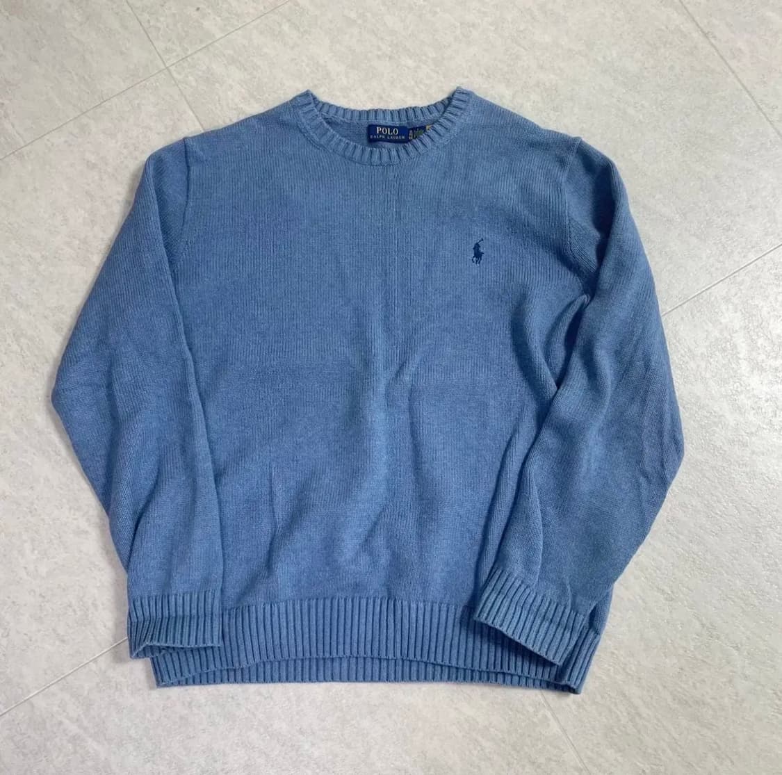 폴로 랄프로렌 니트 XL 블루 상품이미지1