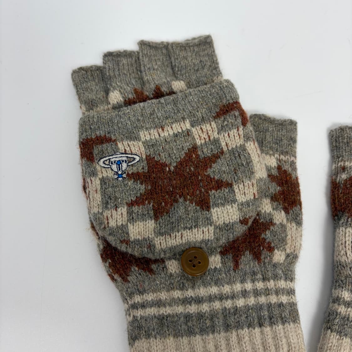 비비안웨스트우드 오브 핑거리스 워머 장갑 상품이미지2