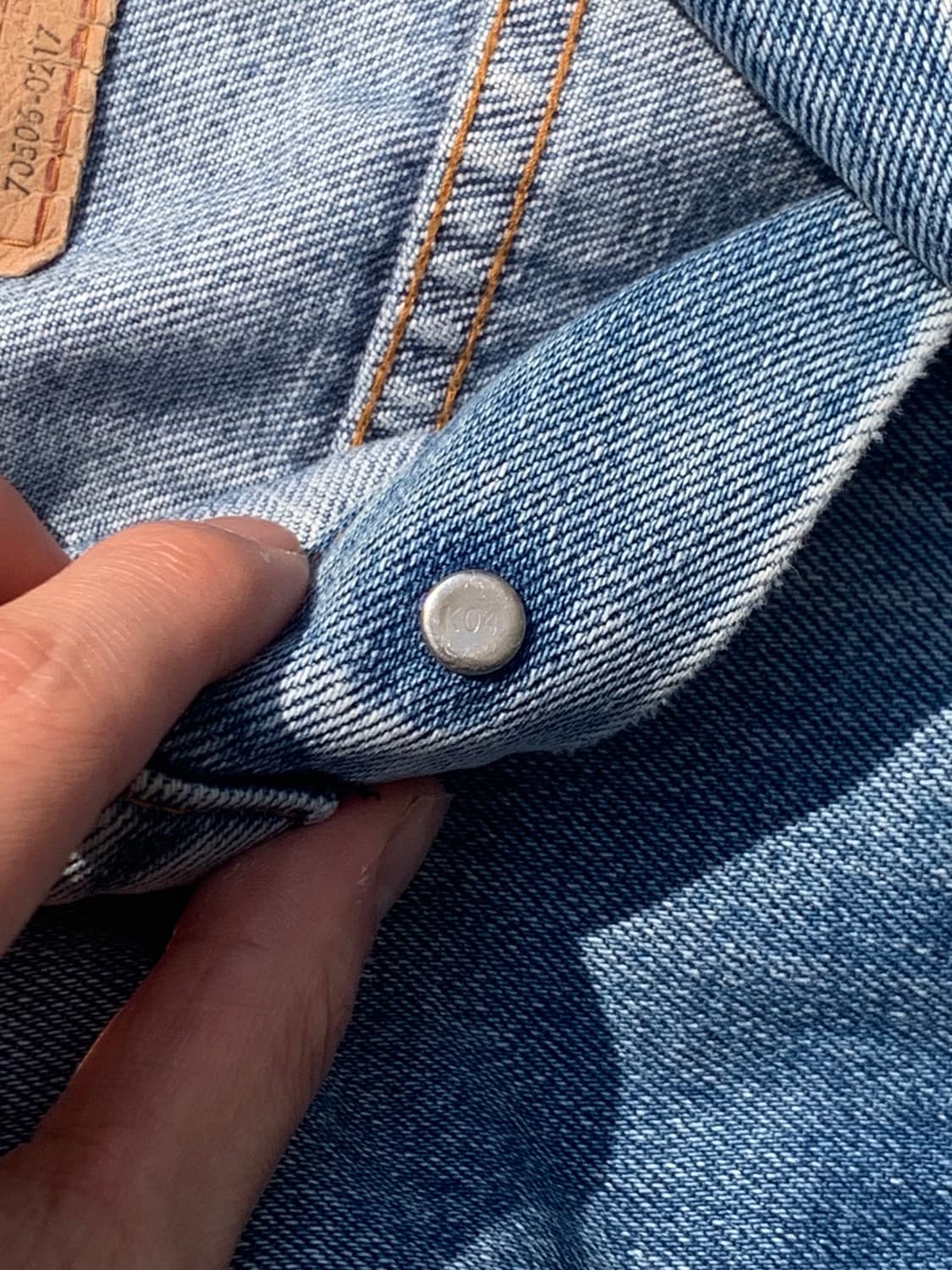 80's 리바이스 데님 트러커 3세대 상품이미지4