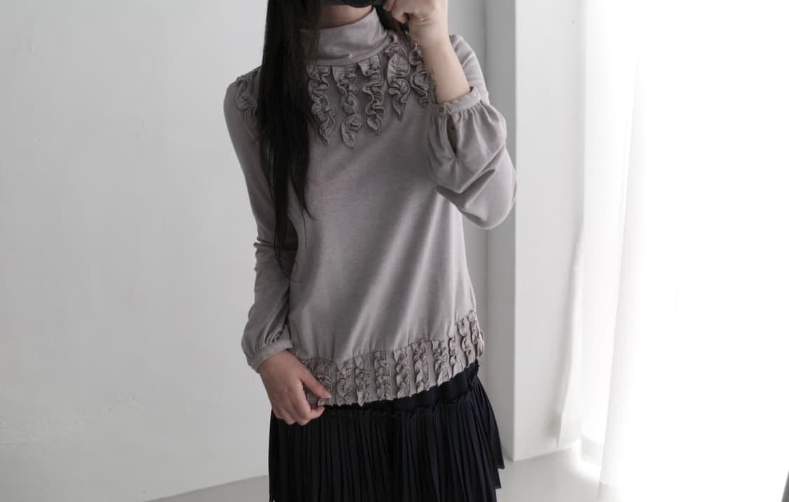 frill long sleeve  상품이미지3