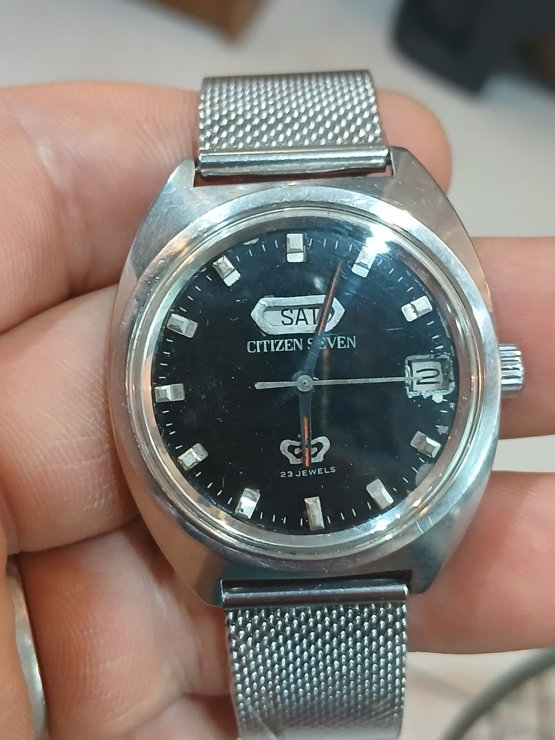 빈티지 CITIZEN SEVEN 23석 수동시계 상품이미지2