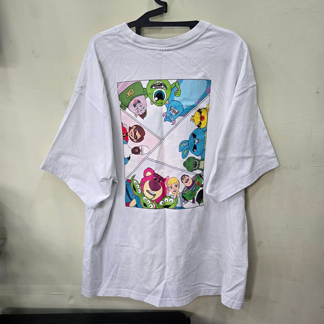 [XL] adidas x PIXAR 그래픽 반팔 티셔츠 (화이트) 상품이미지3