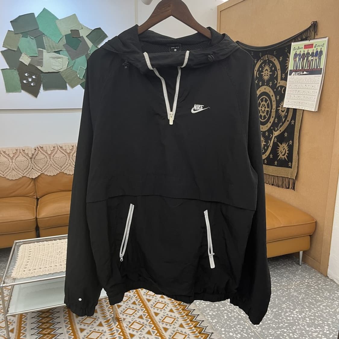 나이키 빈티지 언라인드 파라슈트 바람막이 아노락 XL C11148 상품이미지3
