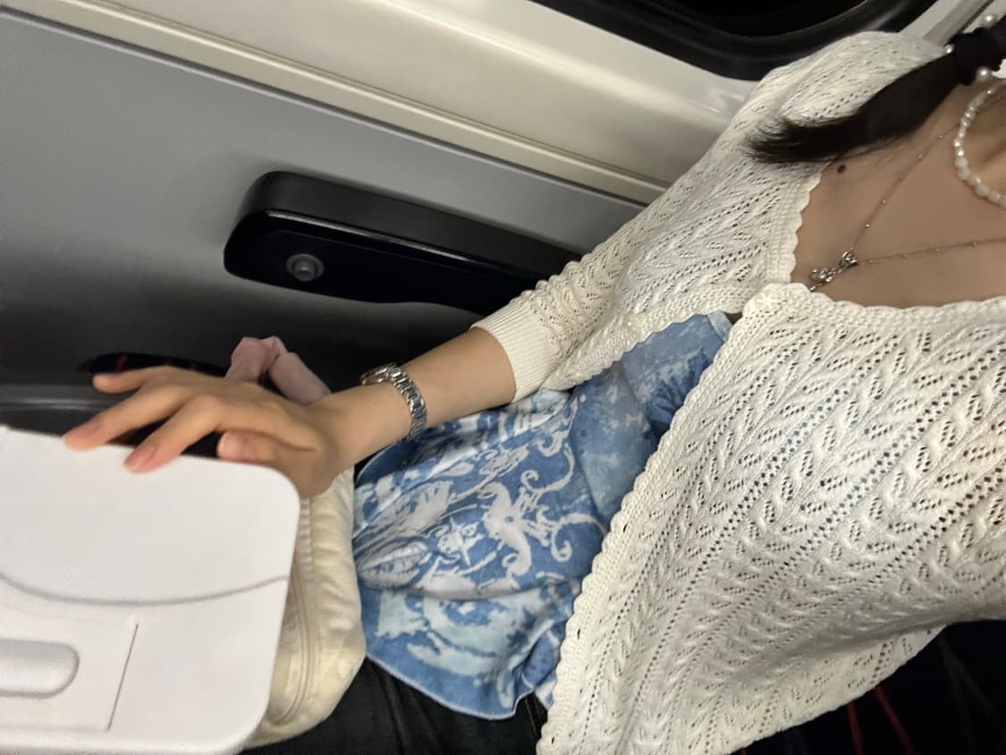 Vino rouge 아이보리 뜨개 가디건 상품이미지7