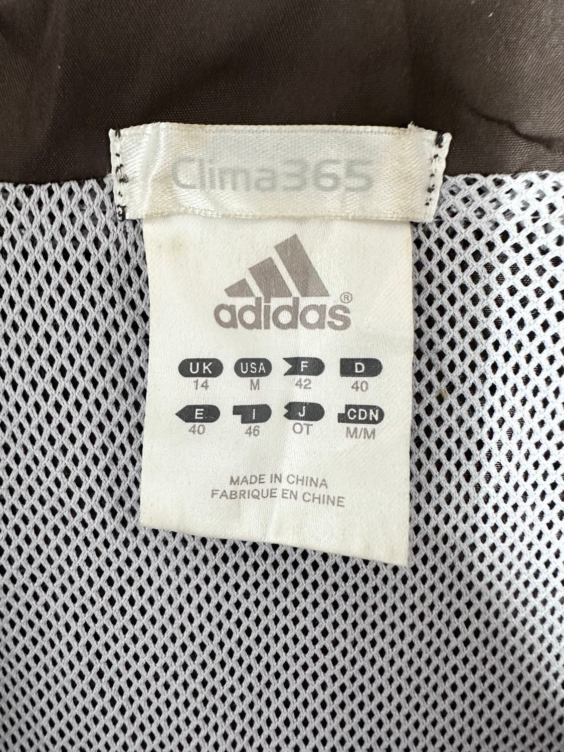 아디다스 브라운 핑크 삼선 바람막이 상품이미지4