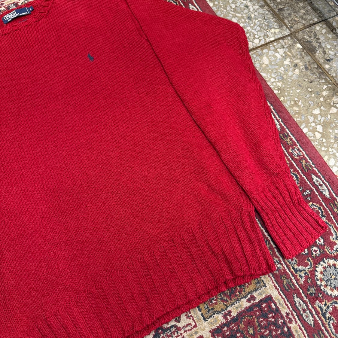 90s 폴로 랄프로렌 코튼 니트 [ 100-105 ] 상품이미지5