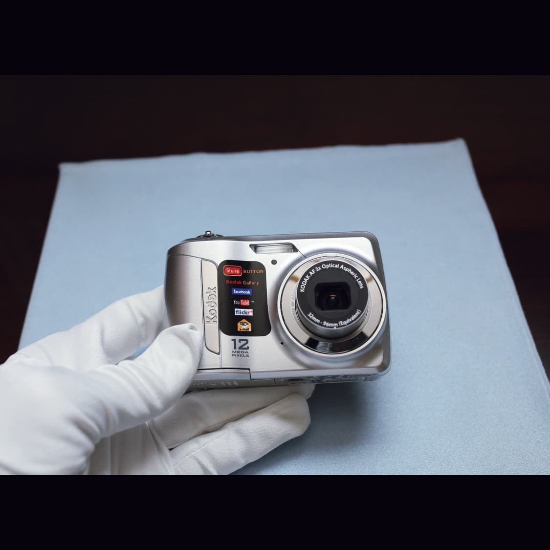 레어<준 민트급><키키디카>코닥 C143 실버 빈티지 디카 상품이미지8