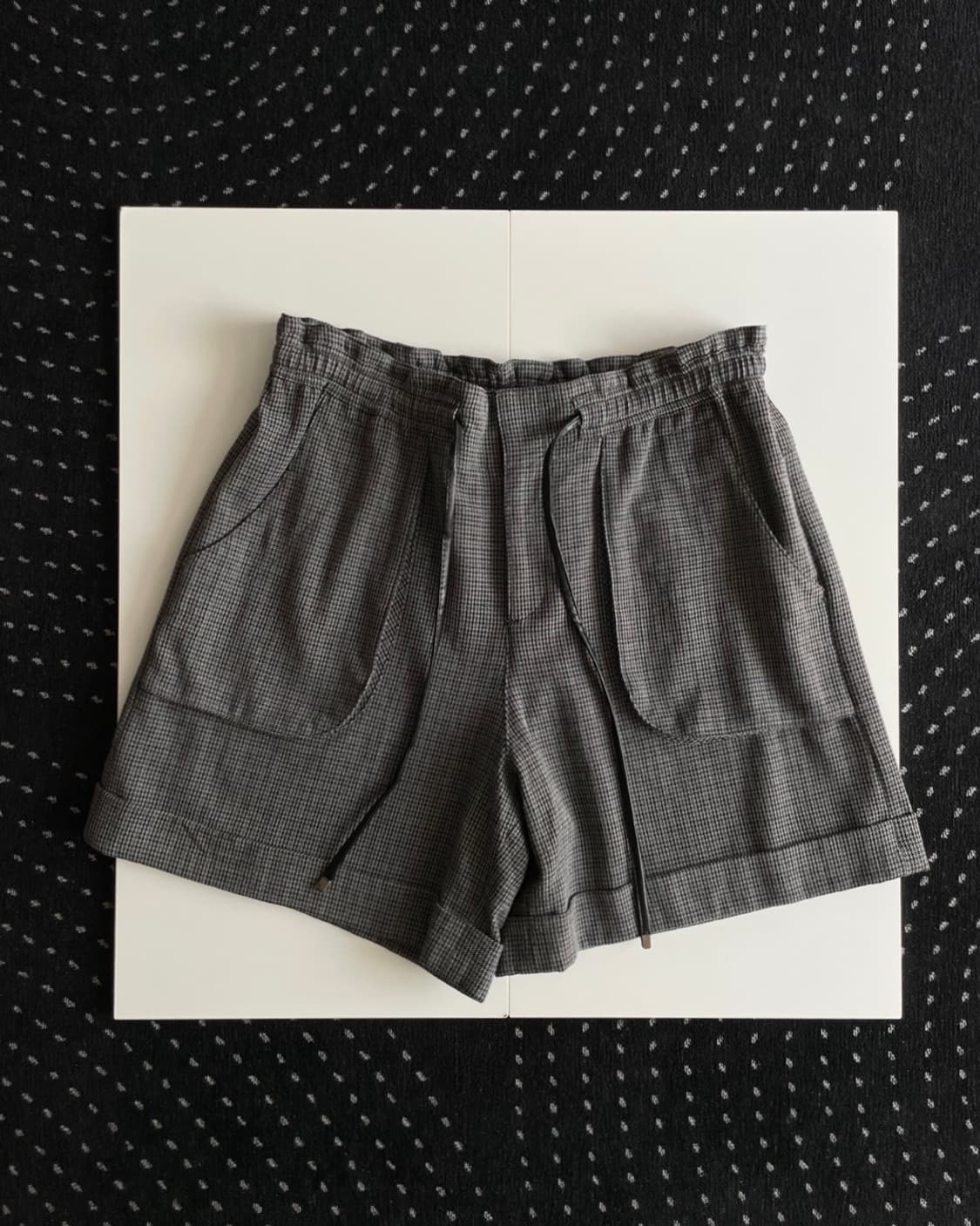 check patterned short pants 상품이미지1