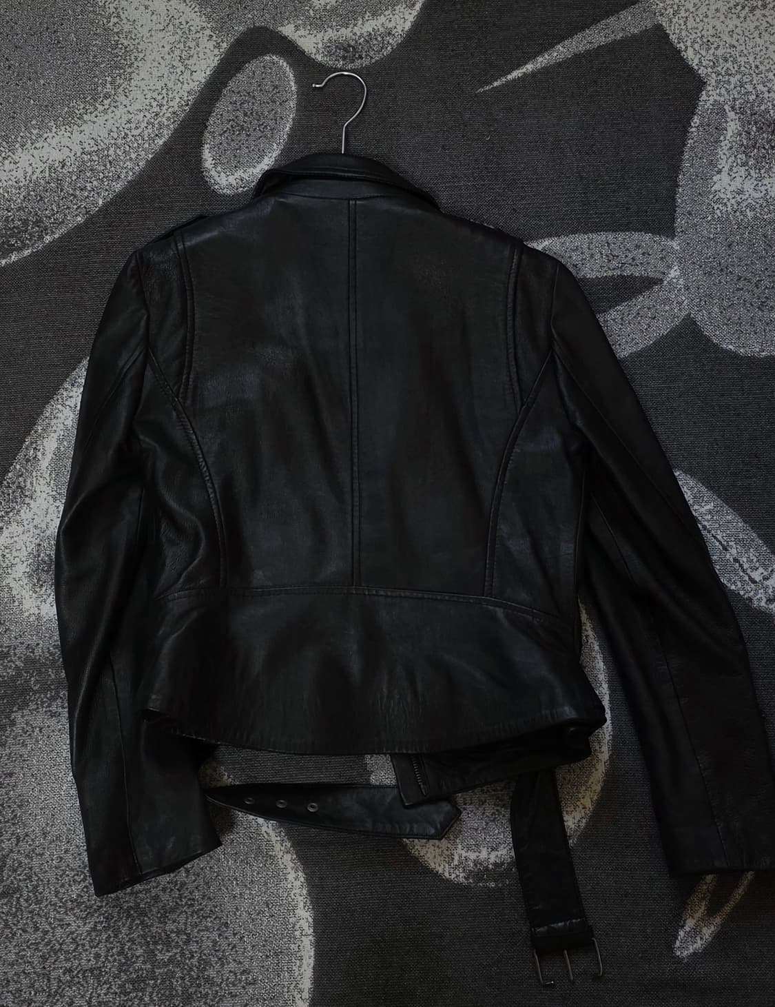 MUUBAA 무바 천연 램스킨 라이더자켓 55 (양가죽) 상품이미지2