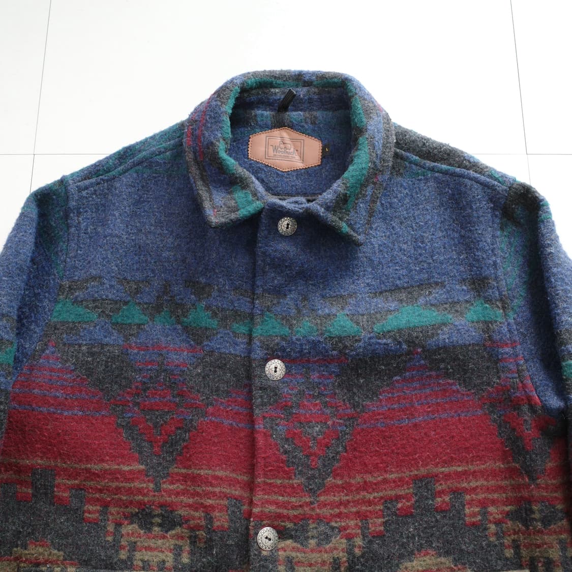 80s 울리치 빈티지 네이티브 나바호 울 자켓 MADE IN USA 상품이미지2