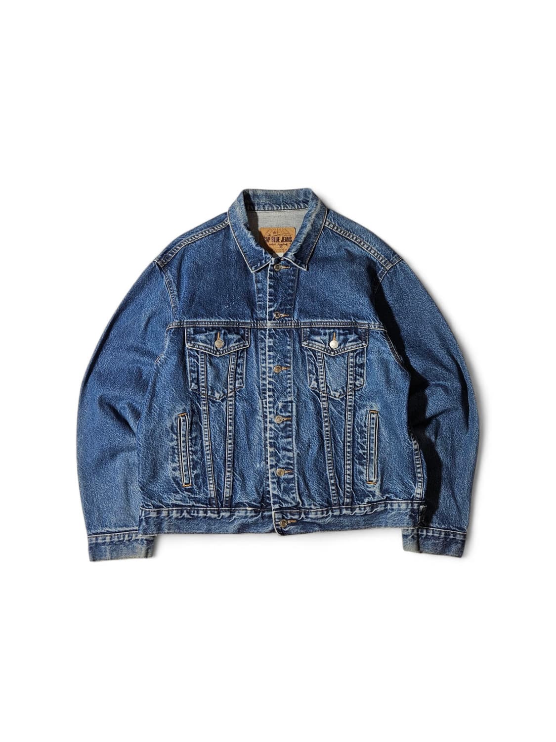 1990's Gap 갭 트러커 청자켓 L 105 올드갭 상품이미지1