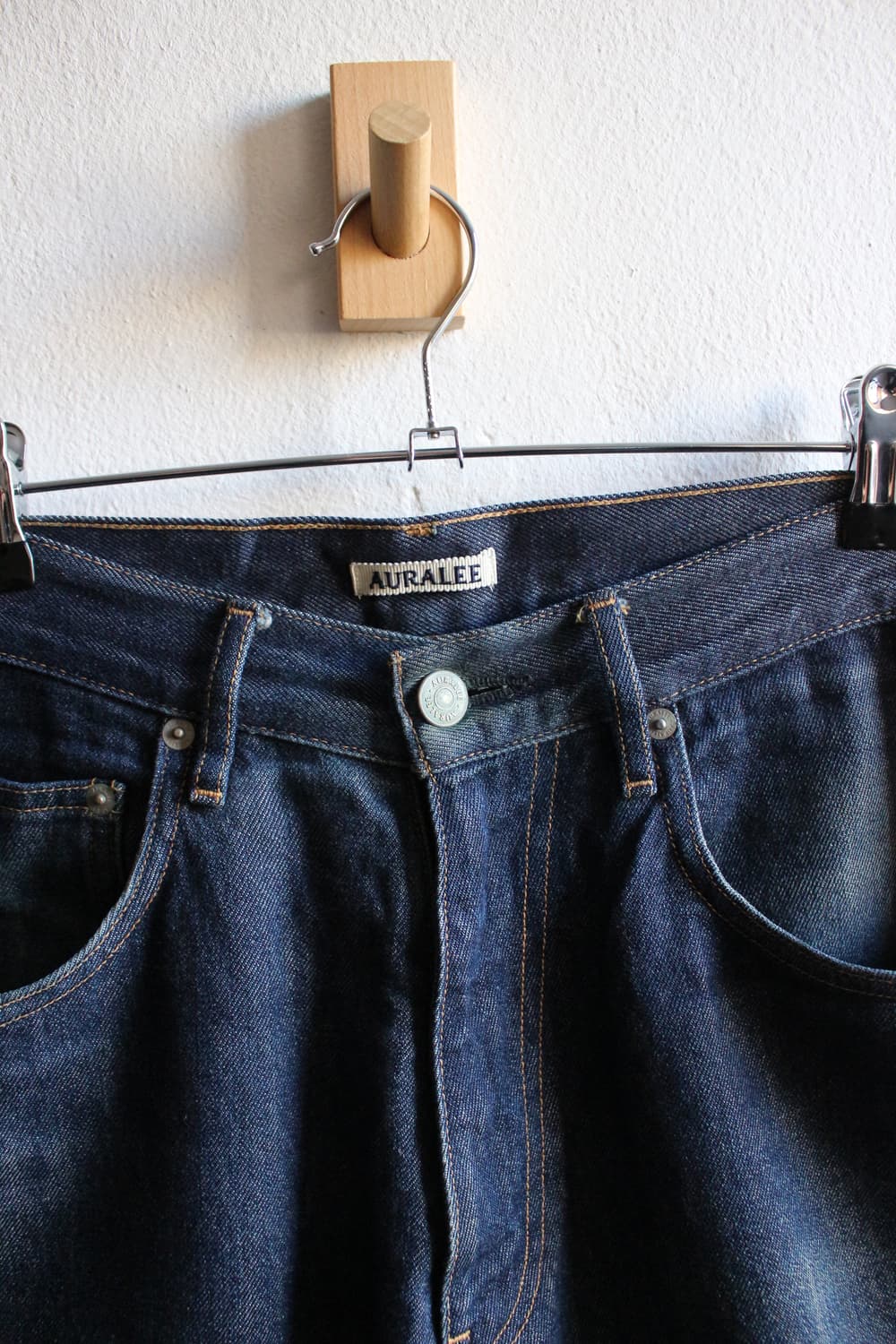 오라리 하드 트위스트 5p 와이드 데님 팬츠 상품이미지2