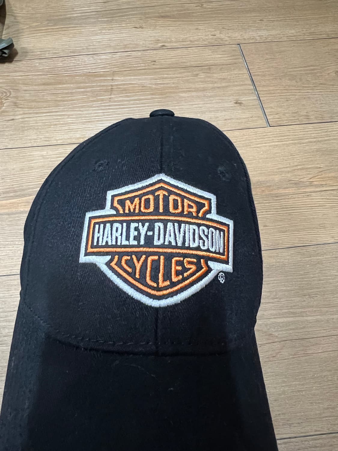 할리데이비슨 블랙 볼캡 모자 상품이미지2