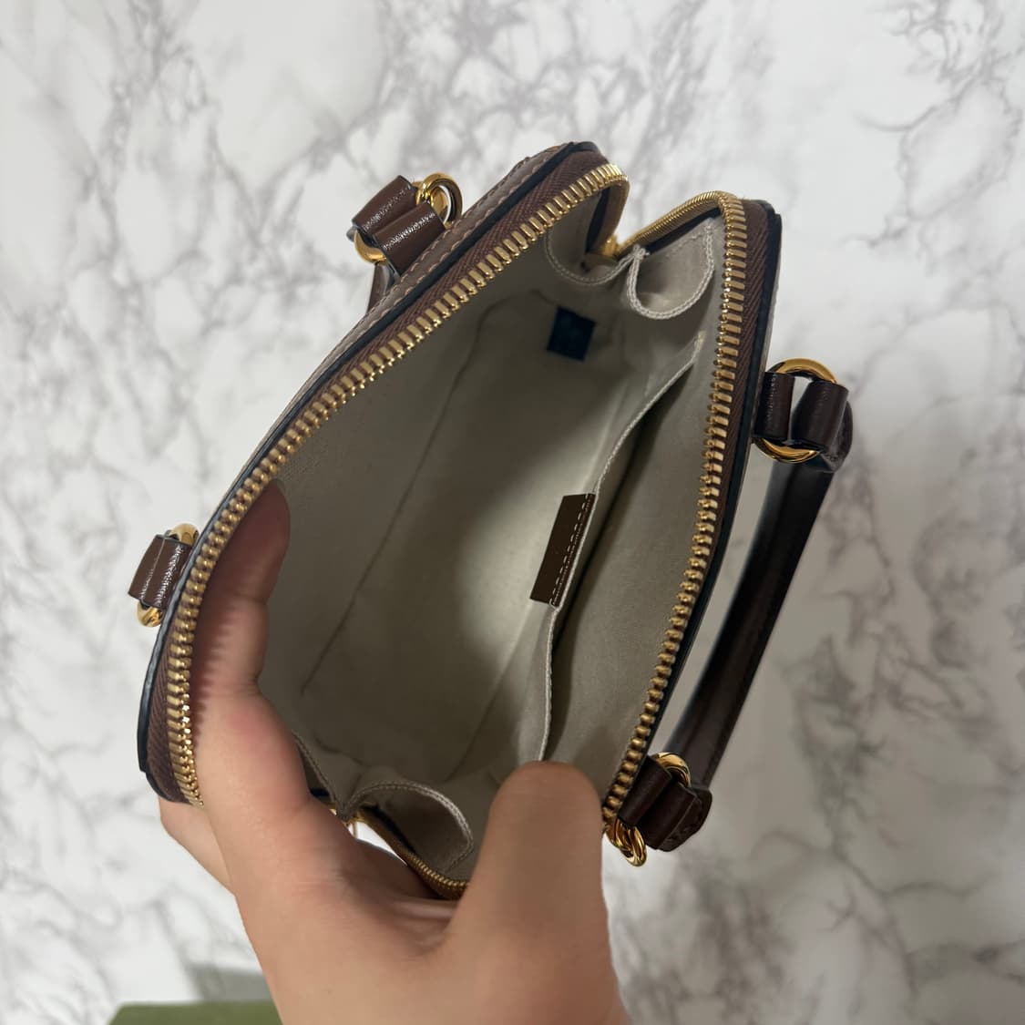 새상품 구찌 홀스빗 1955미니 탑 핸들백 정품 상품이미지4