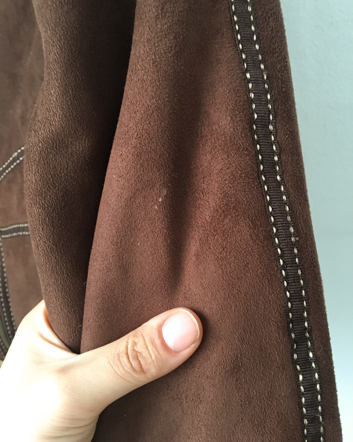 Max&co leopard pattern fake fur layered  상품이미지5