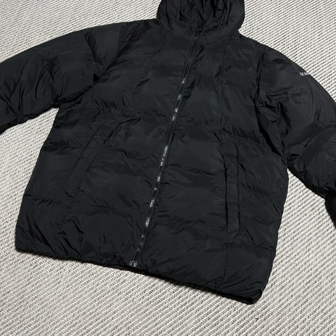 [L] Columbia 컬럼비아 블랙 패딩 점퍼 상품이미지4