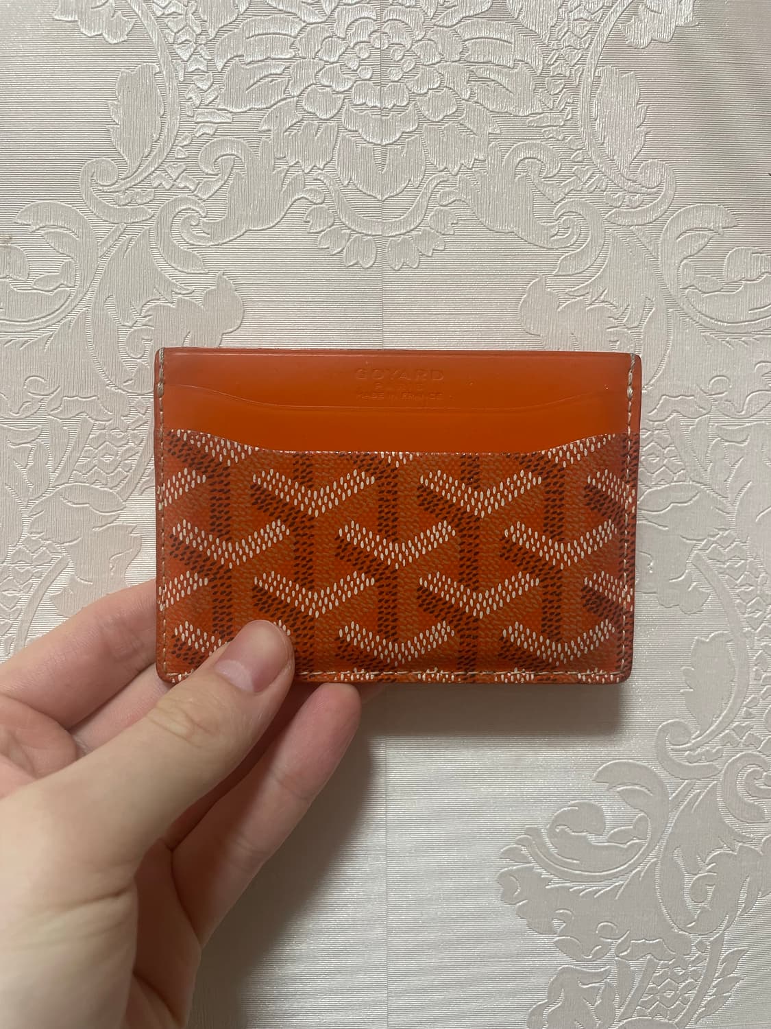 고야드 카드지갑 오렌지 상품이미지2