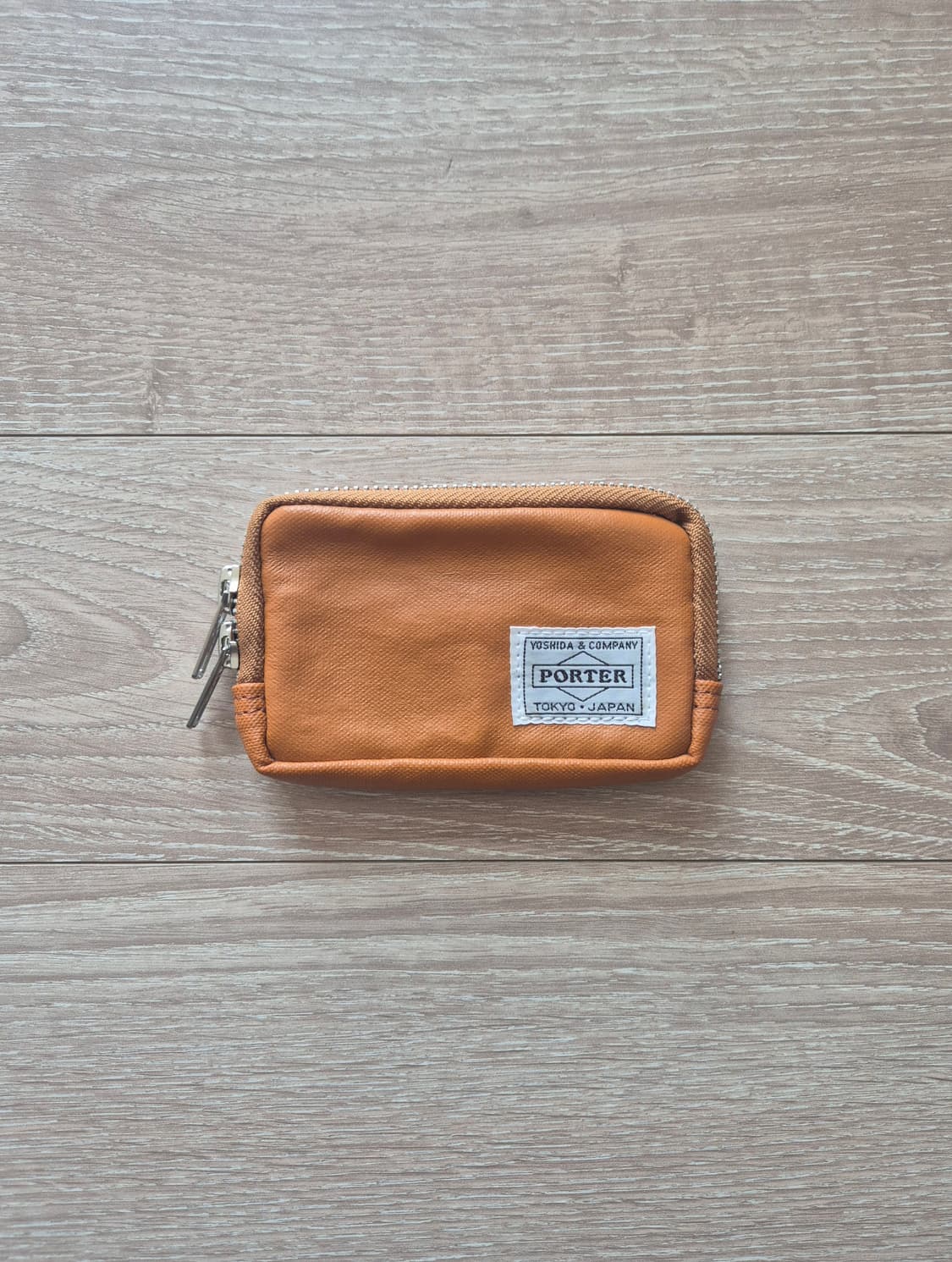 포터 프리스타일 코인 케이스 카멜 상품이미지1
