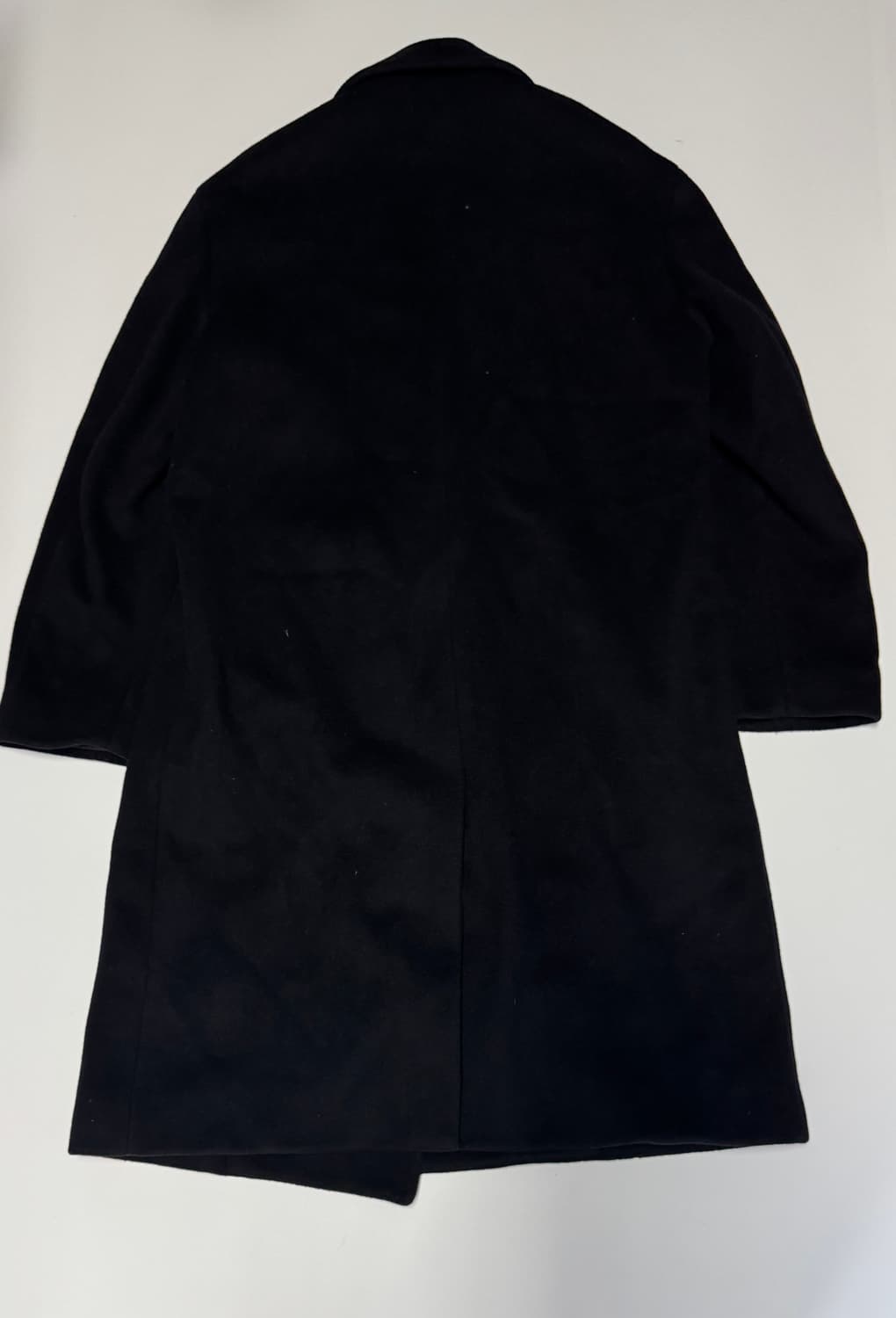무신사 스탠다드 캐시미어 혼용 더블 코트 블랙 미니멀 L 상품이미지2