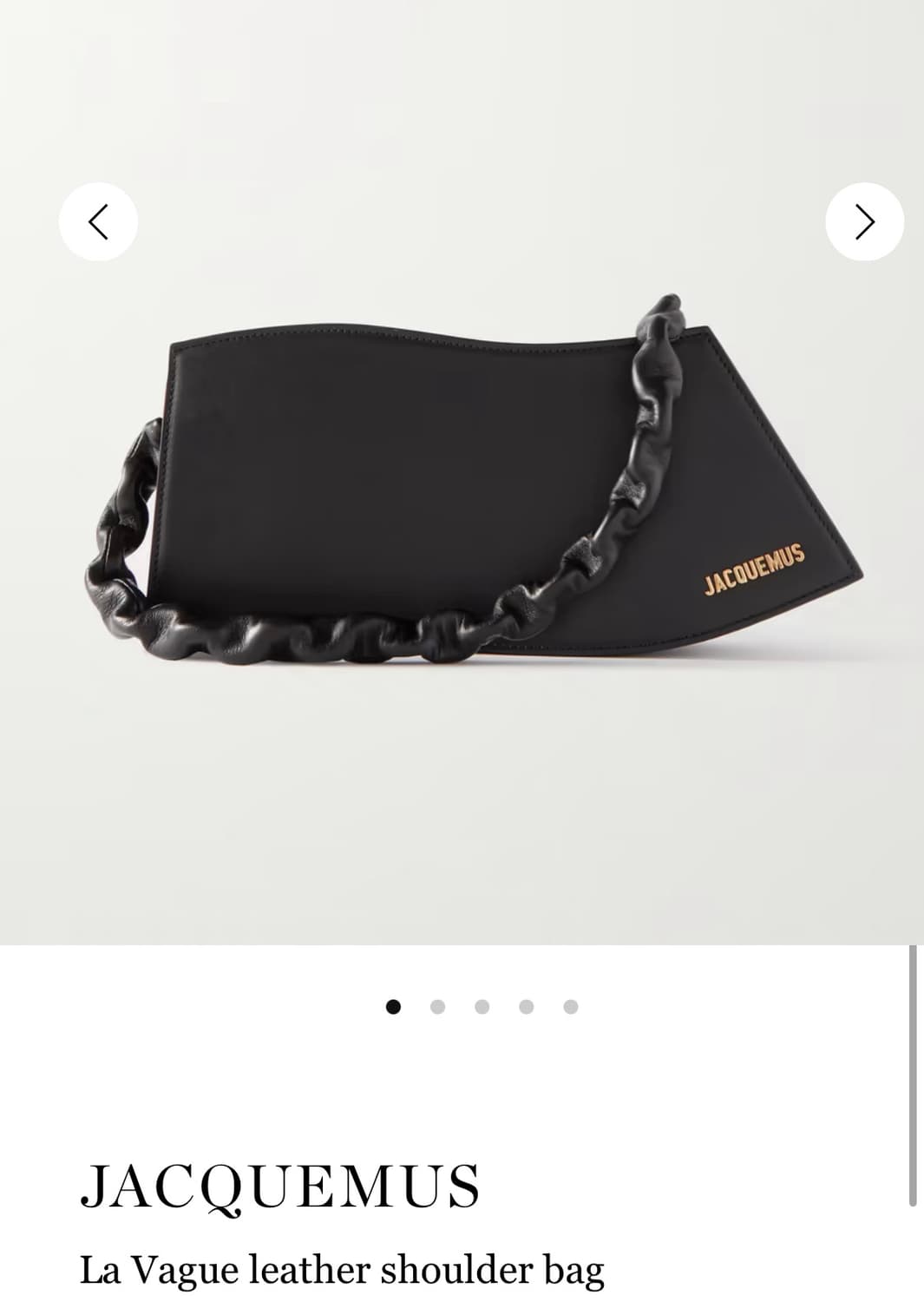 자크뮈스 la vague leather shoulder bag  상품이미지1
