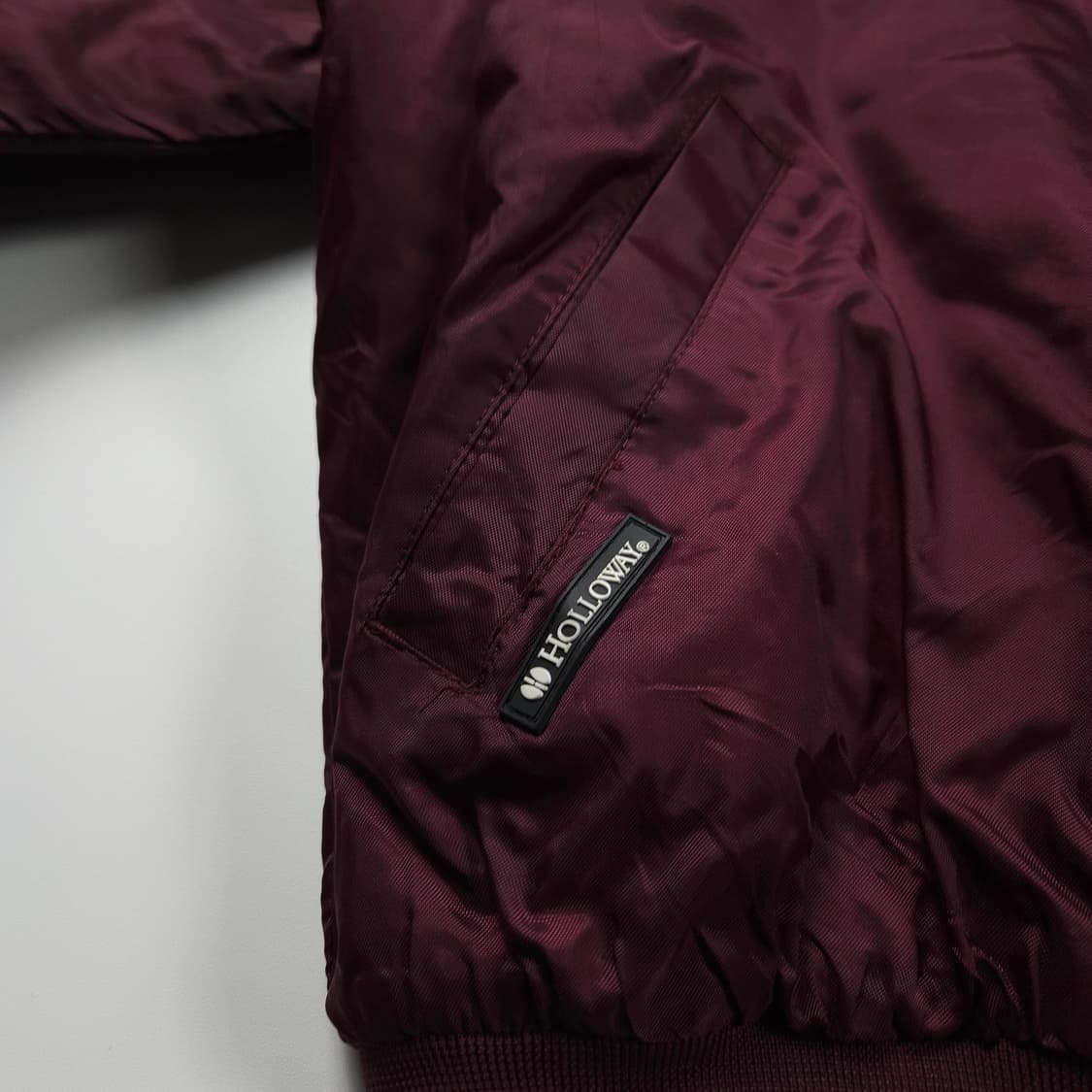 Holloway USA 빈티지 사틴 바시티 점퍼 (L) 상품이미지3