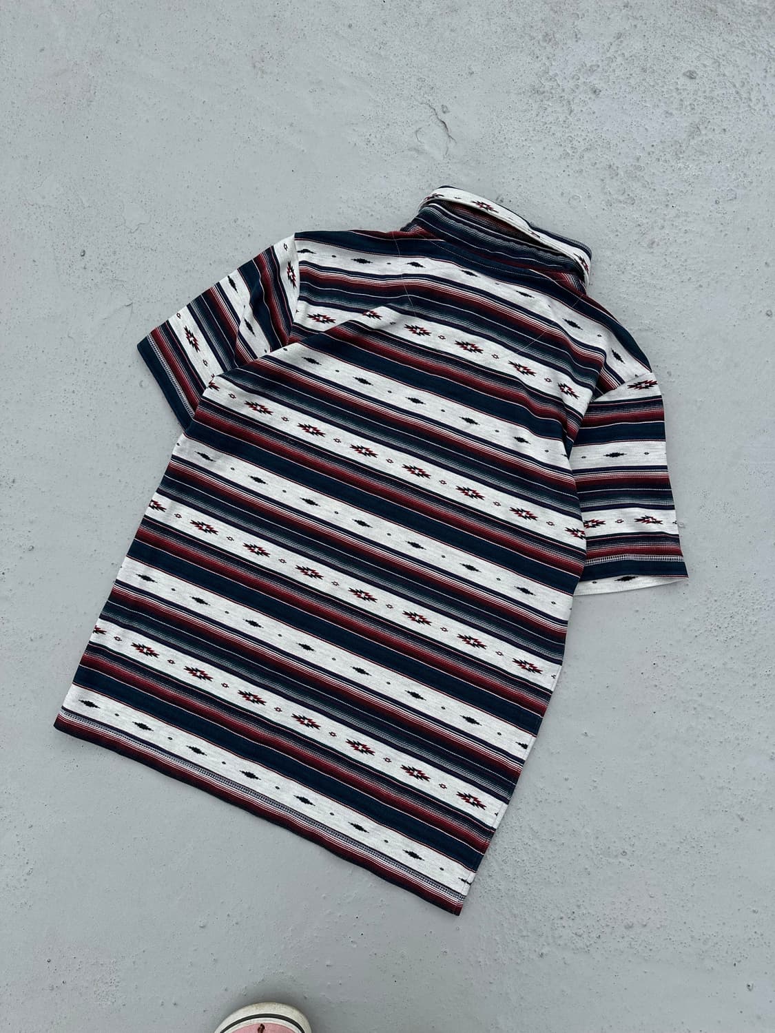 일본 빈티지 패턴 카라티셔츠 피케셔츠 95 상품이미지3