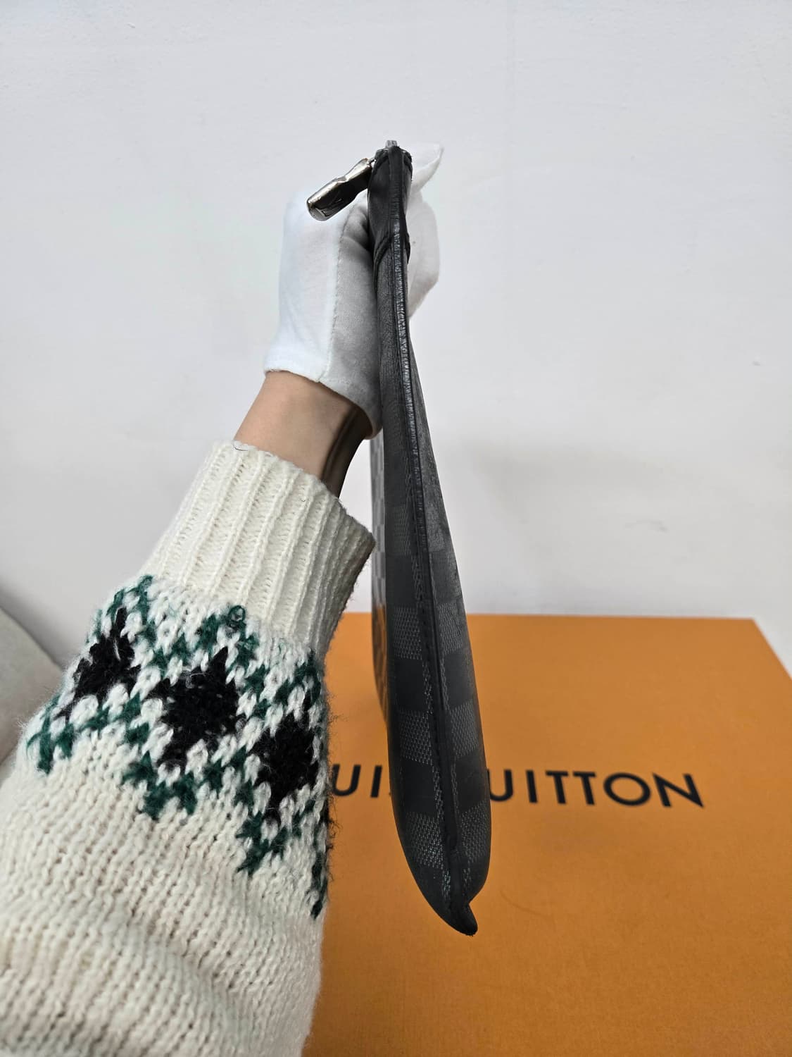 [정품 보증서] 루이비통 다미에 클러치백 상품이미지1