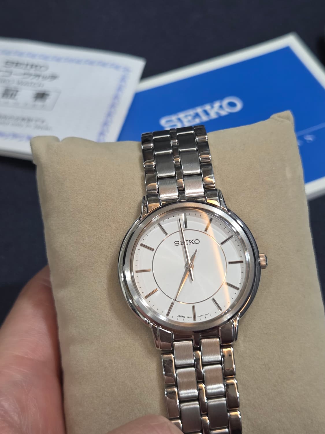 10s 세이코 정품 드레스 워치 SCDP025 (풀박스) 상품이미지1