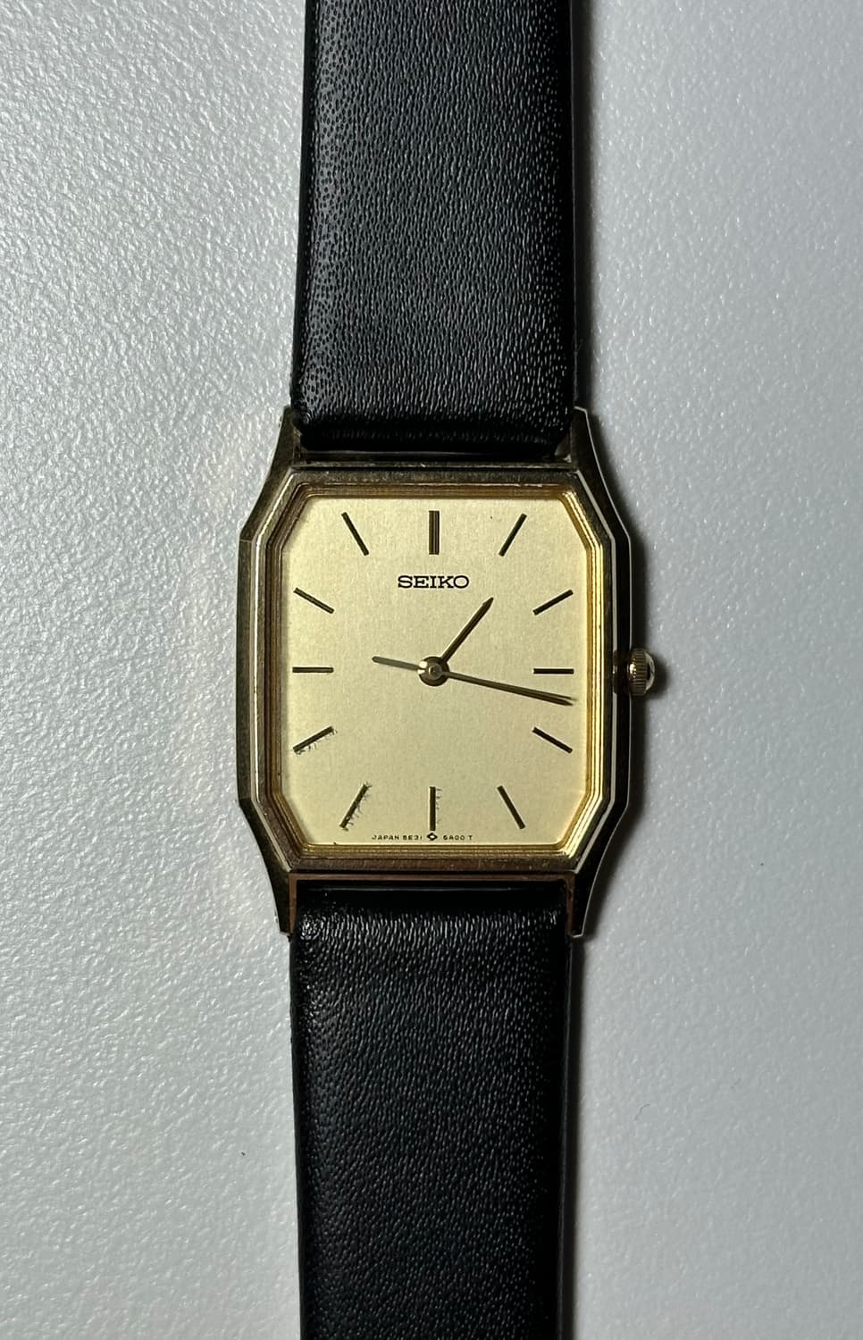 SEIKO square gold 상품이미지3