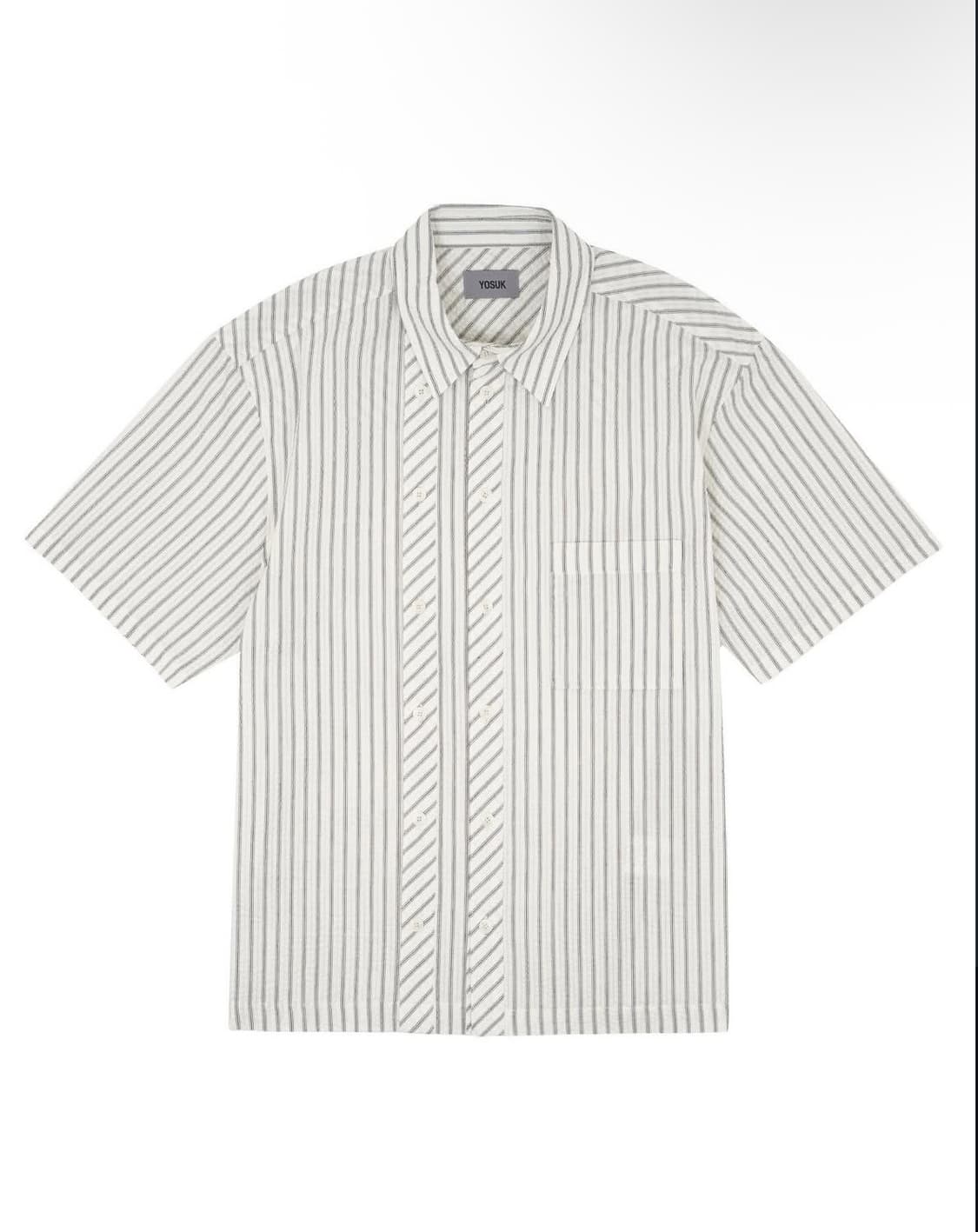 요석 셔츠 Double placket Shirts(Ivory) 상품이미지1