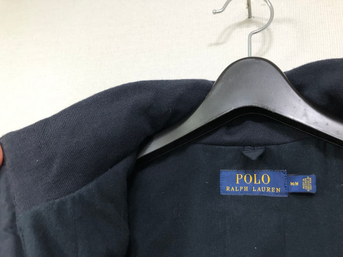 폴로 남성 퀼팅 플리스 안감 폴리쉘 블루종 바라쿠타 자켓 _ 네이비 상품이미지9