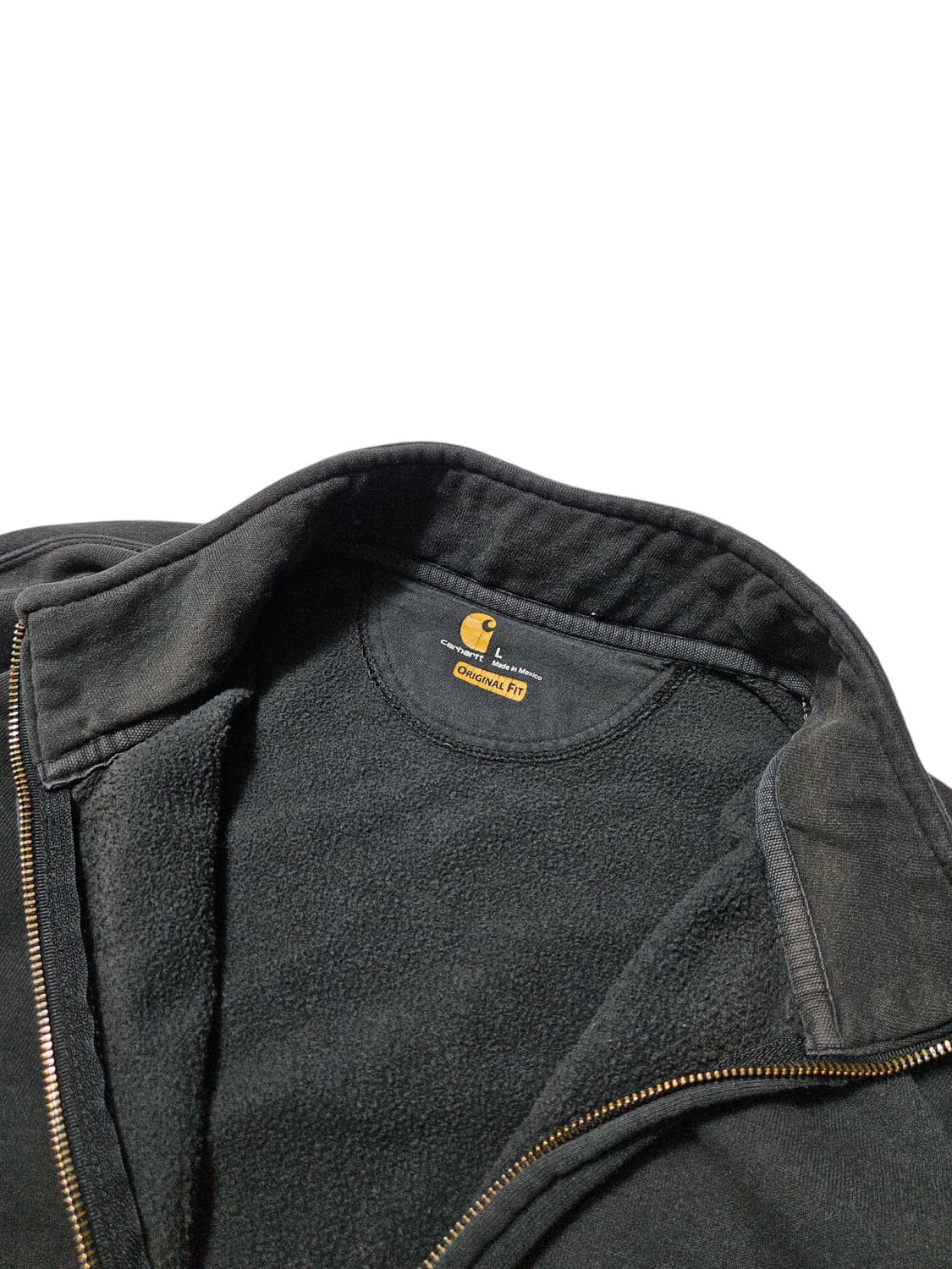 칼하트 빈티지 페이딩 집업 스웻 셔츠 L 상품이미지3