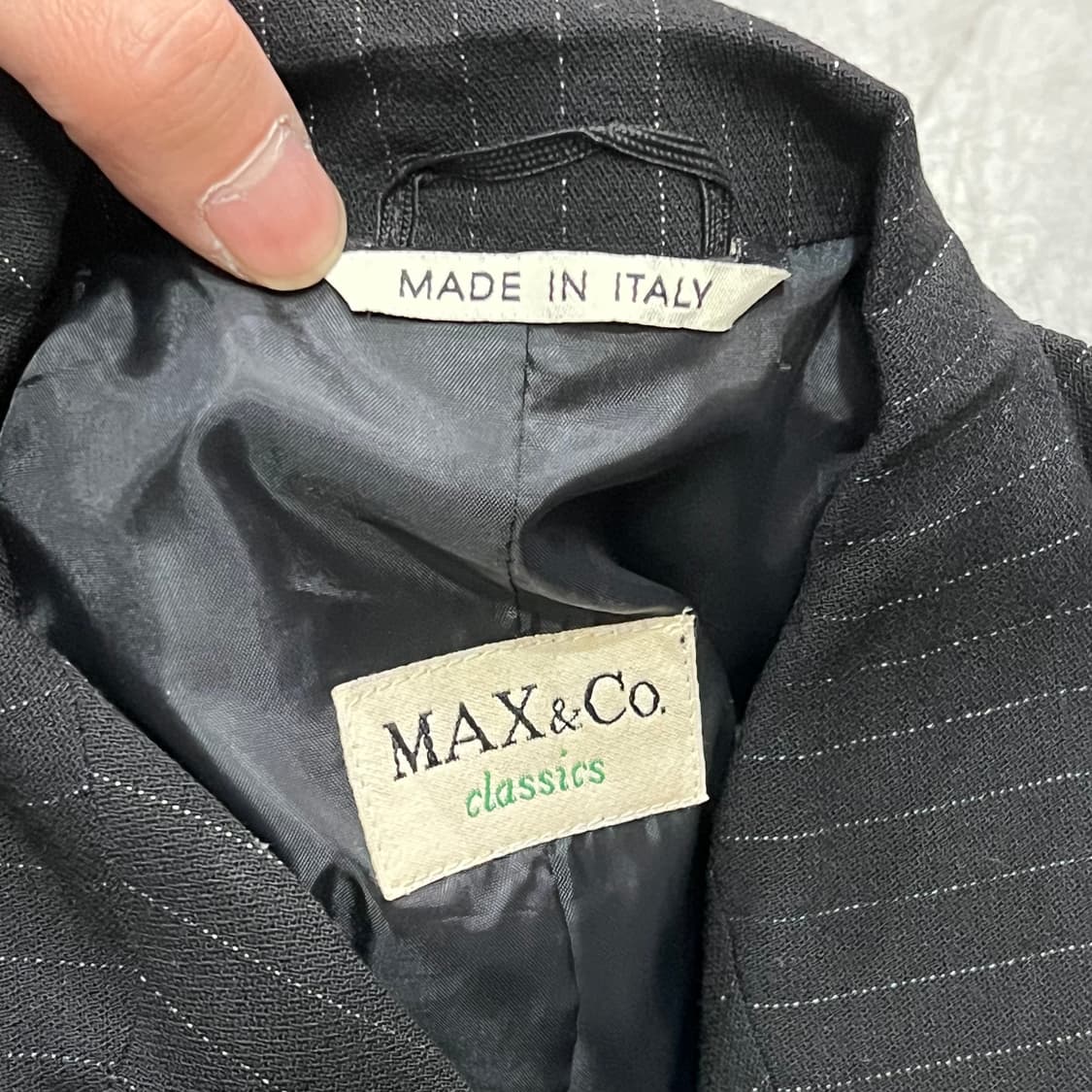  막스앤코 스트라이프 블레이저 y15737 상품이미지5