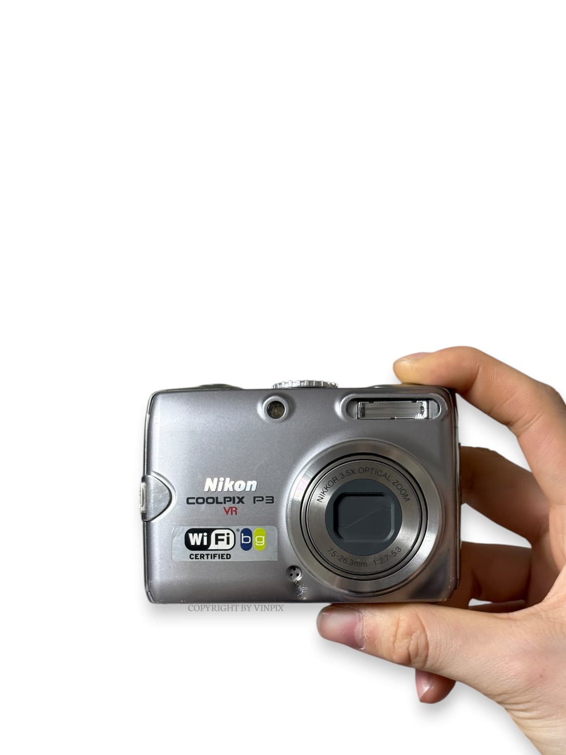 니콘 쿨픽스 P3(coolpix p3) 빈티지 디지털 카메라 디카 상품이미지10
