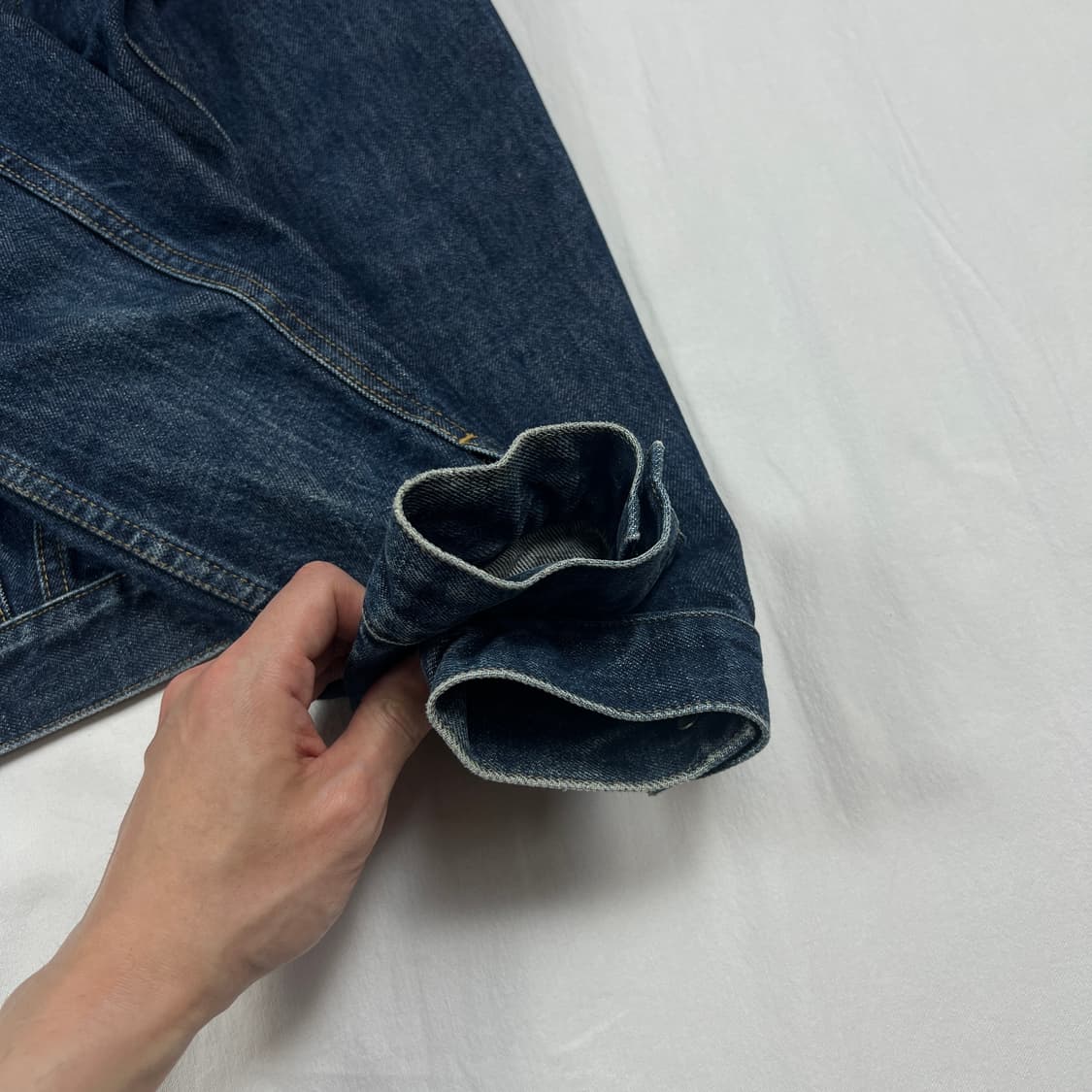 90‘s 98년도 헬무트랭 helmut lang 트러커 데님 청자켓 상품이미지5