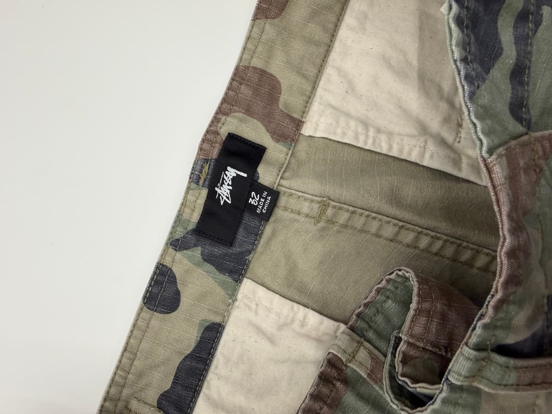 스투시 립스탑 카모 카고 팬츠 32 상품이미지3