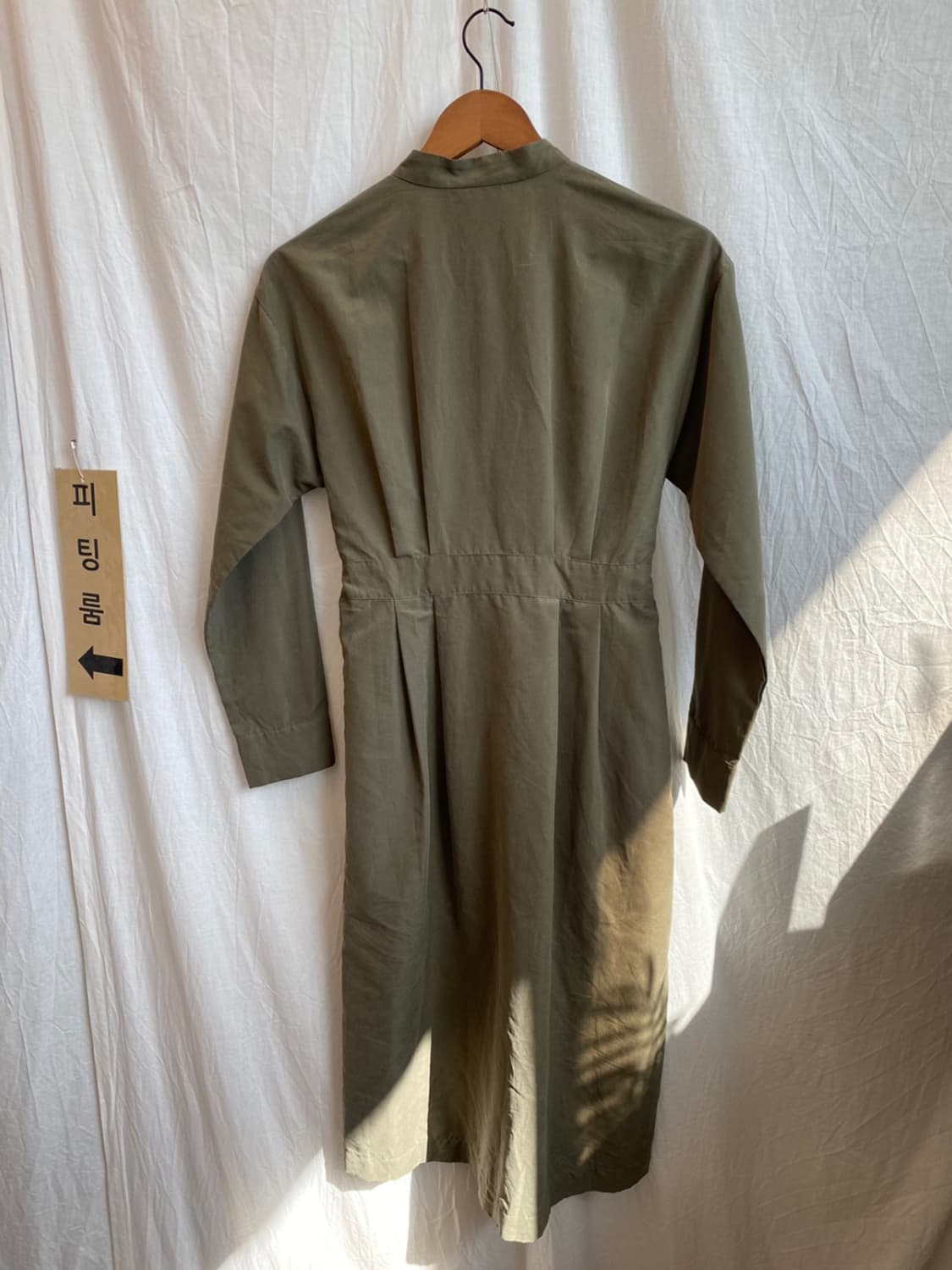 카키벨티드원피스(M) 상품이미지8