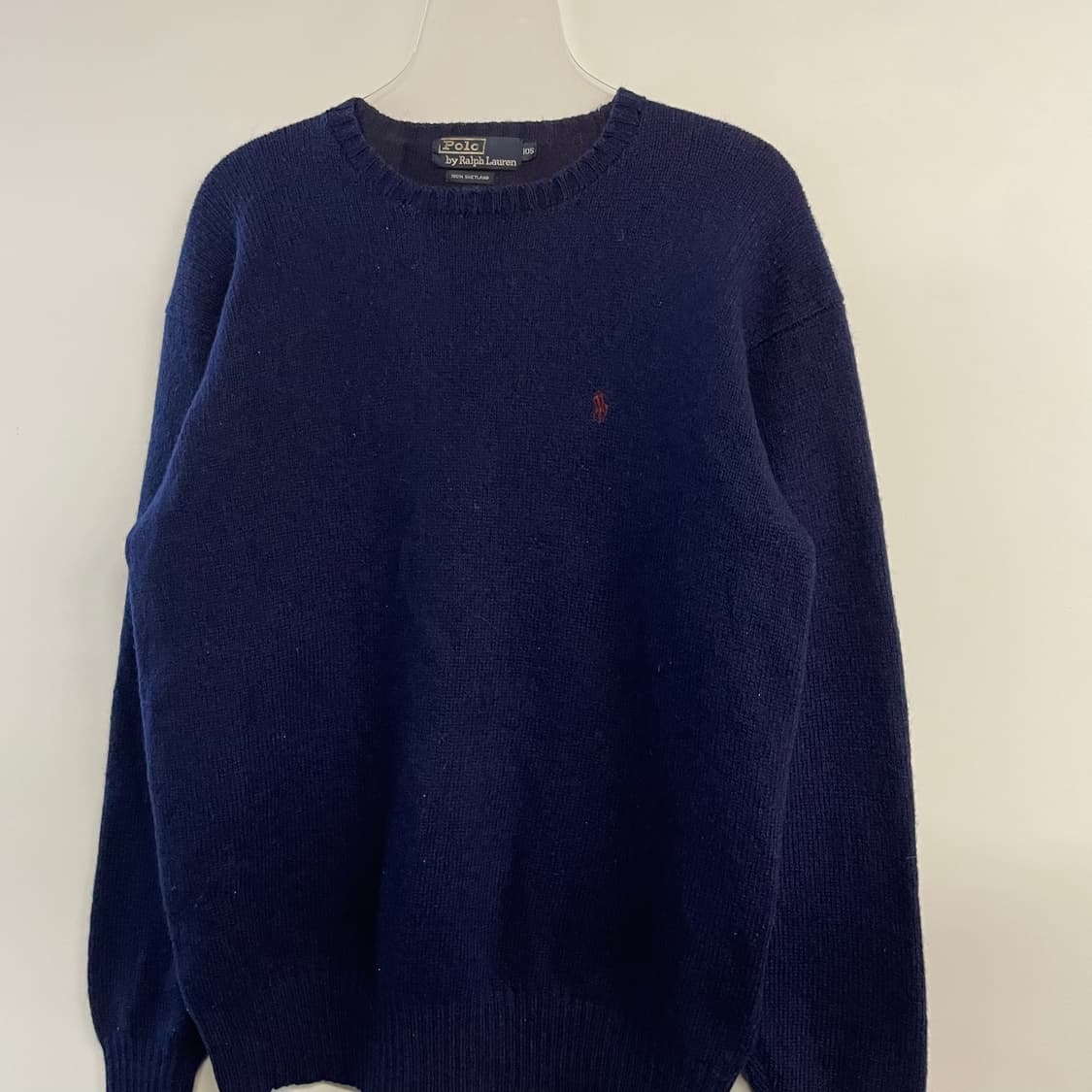 90s 폴로 랄프로렌 라운드 울 니트 일경물산 상품이미지3
