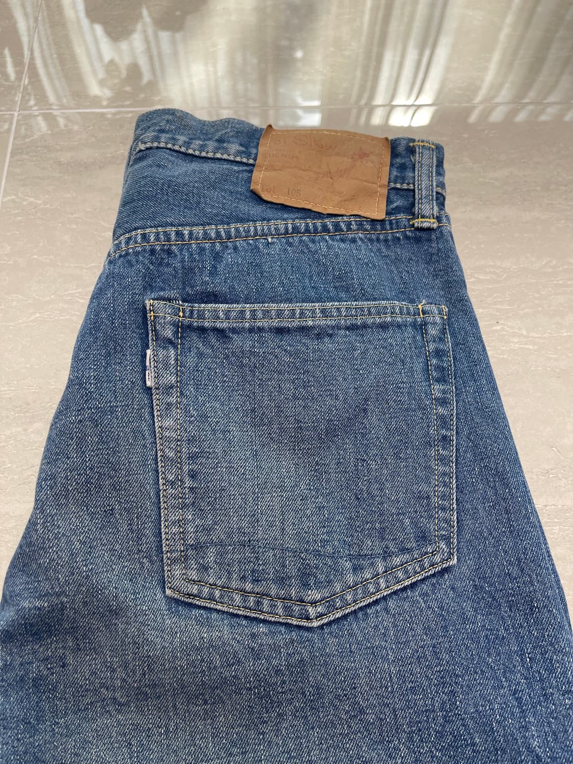 [3] 오어슬로우 (Orslow) 105 2year wash 데님 상품이미지7