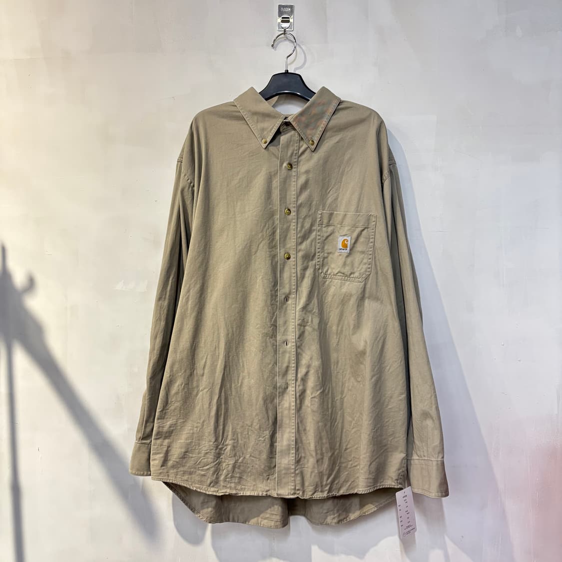 칼하트 셔츠 L 탄 상품이미지1