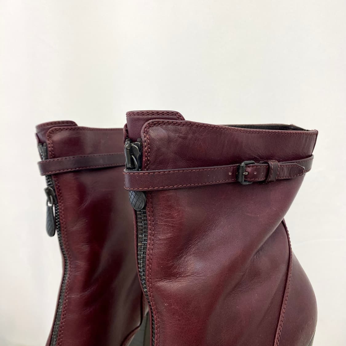 [245] 보테가베네타 레더 앵클 부츠 38 상품이미지7