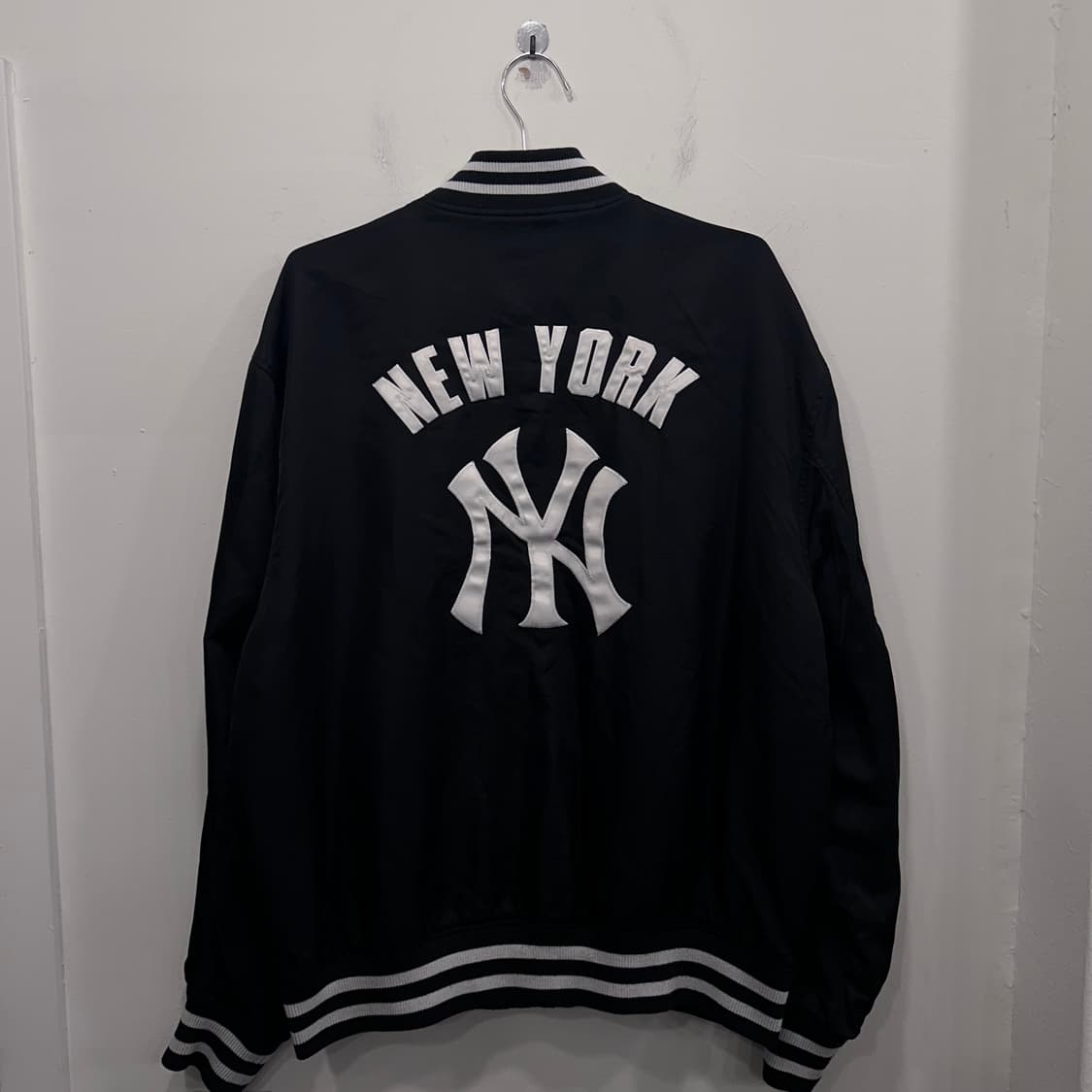 뉴에라 뉴욕양키스 로고 나일론 항공점퍼 상품이미지5