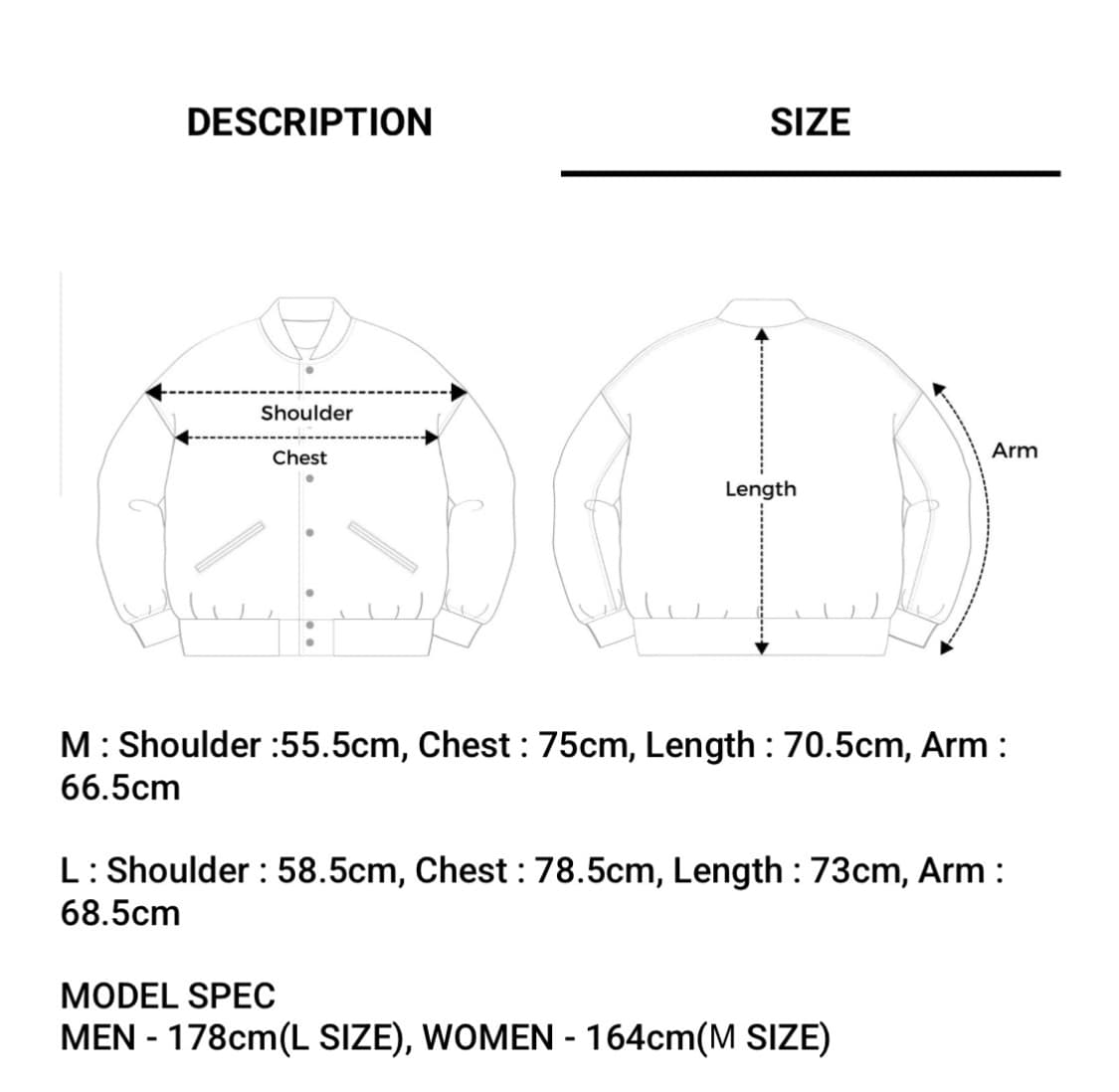 글로브 웍스 울 바시티 자켓 상품이미지4