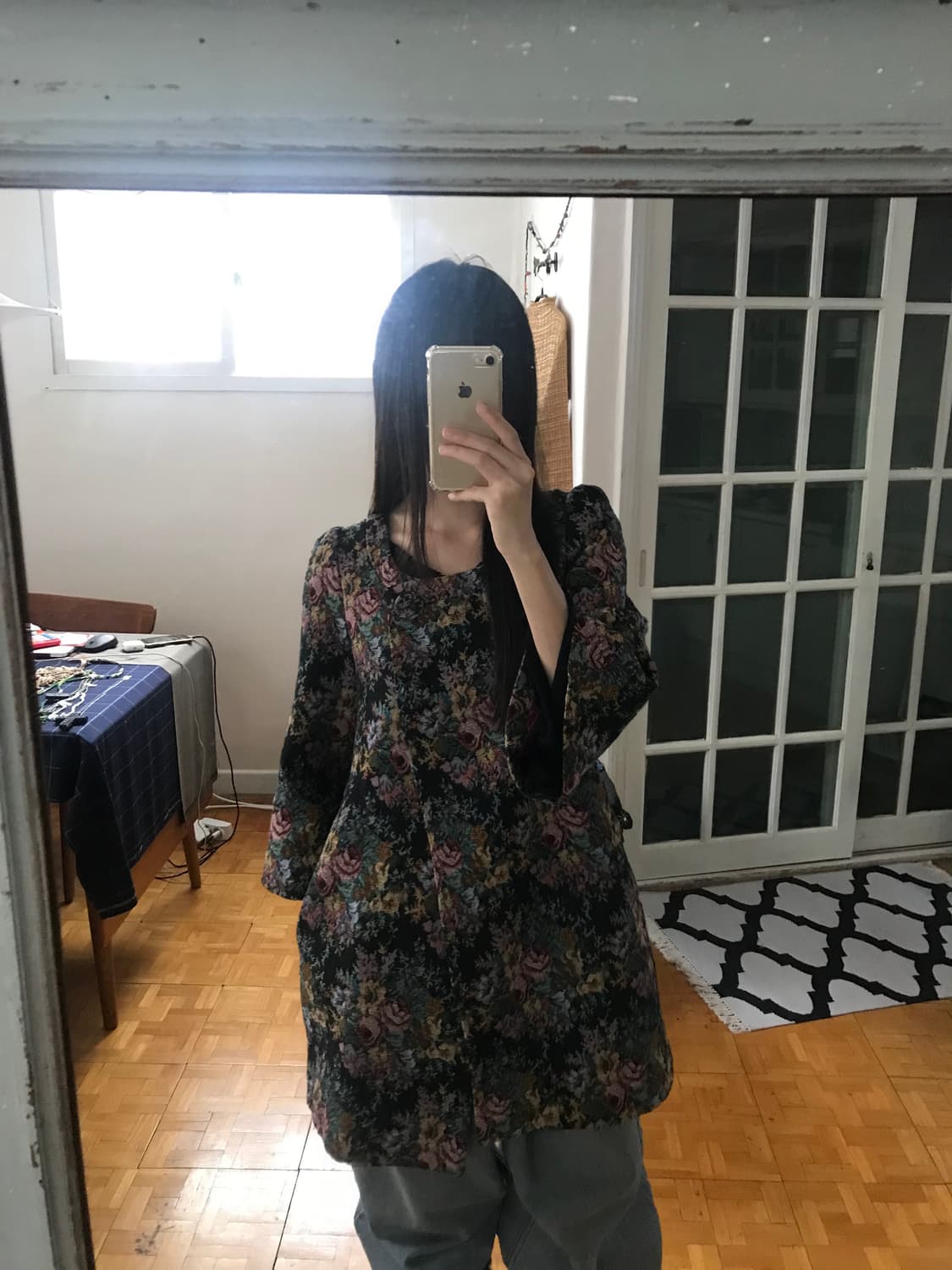 vintage pattern jacket 상품이미지3